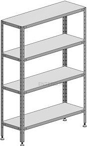 Стеллаж кухонный Марихолодмаш С-4-0,4/1,5/1,8