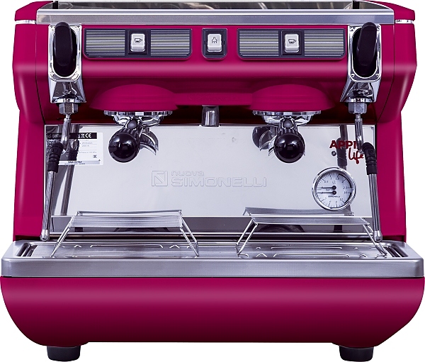 Кофемашина Nuova Simonelli Appia Life Compact 2 Gr S red высокие группы, экономайзер