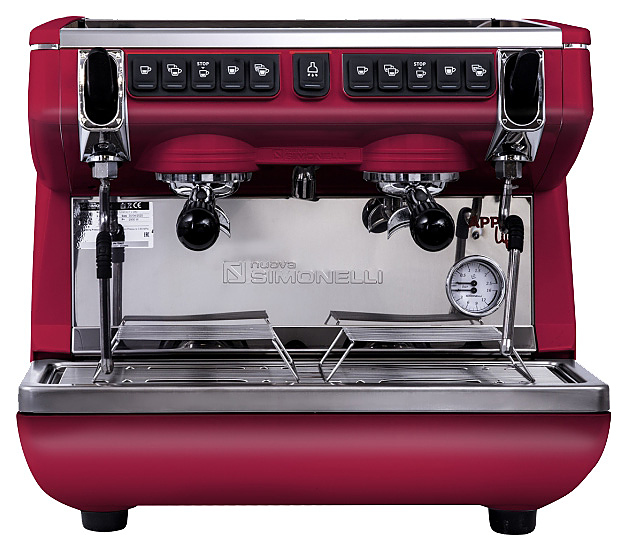 Кофемашина Nuova Simonelli Appia Life Compact 2 Gr V red высокие группы, экономайзер