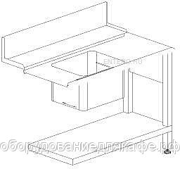 Стол для посудомоечной машины Dihr T50 DX
