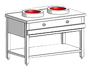 Плита индукционная Heidebrenner ETK-I-W 732217 2х5 квт