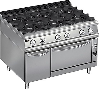 Плита газовая 900 серии Apach Chef Line LRG129FGCS PLUS