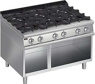 Плита газовая 900 серии Apach Chef Line LRG129OS PLUS