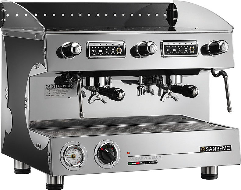 Кофемашина Sanremo Capri SED DLX 2 гр. черная