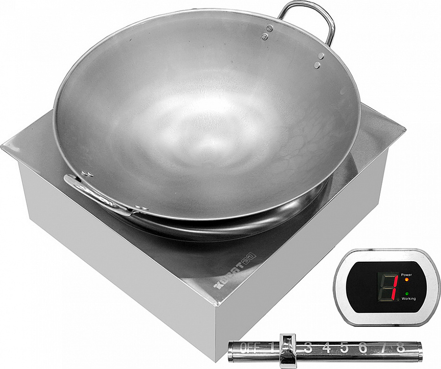 Плита индукционная встраиваемая Kocateq DC 3500M WOK drop in